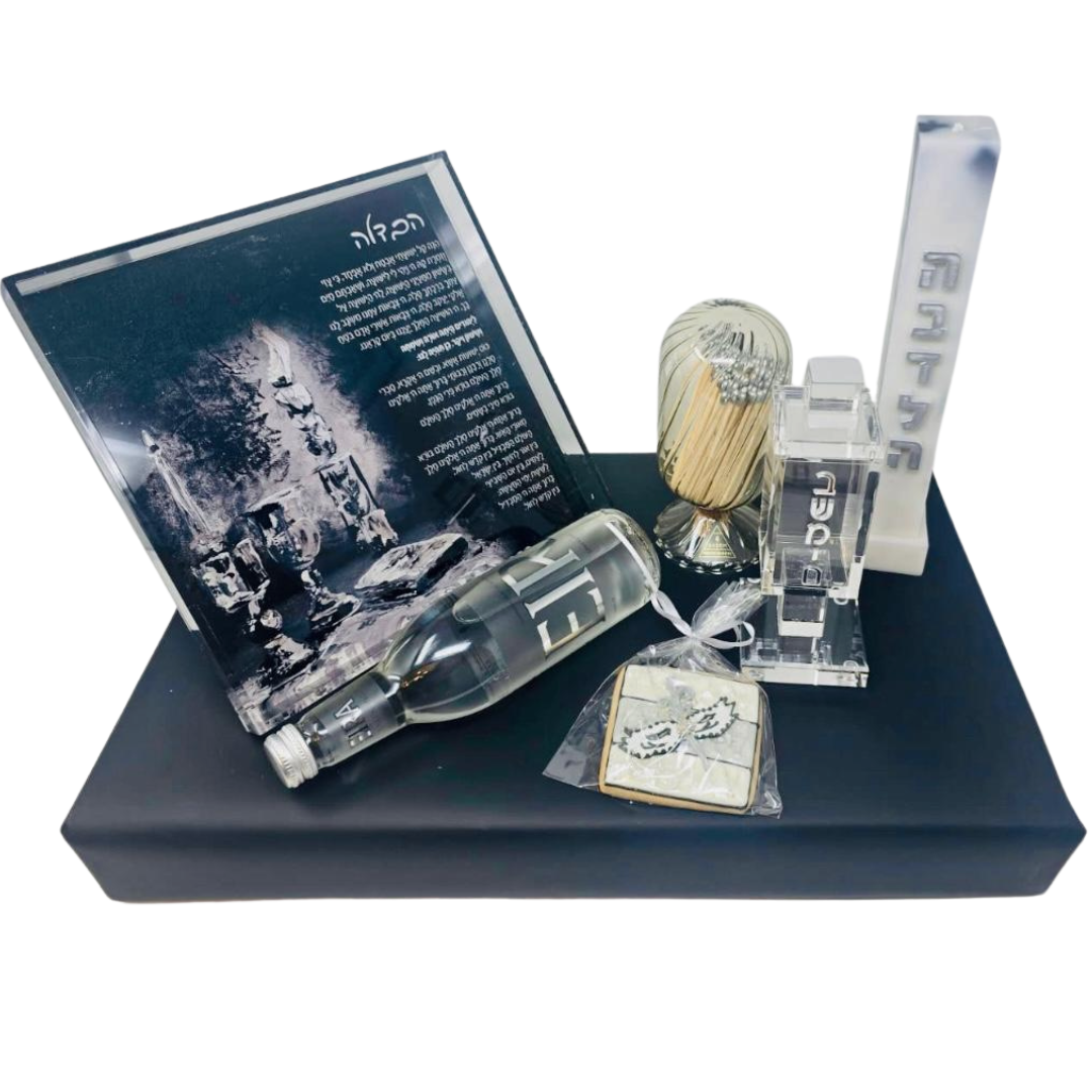 Deluxe Havdalah Set Mishloach Manos- Silver