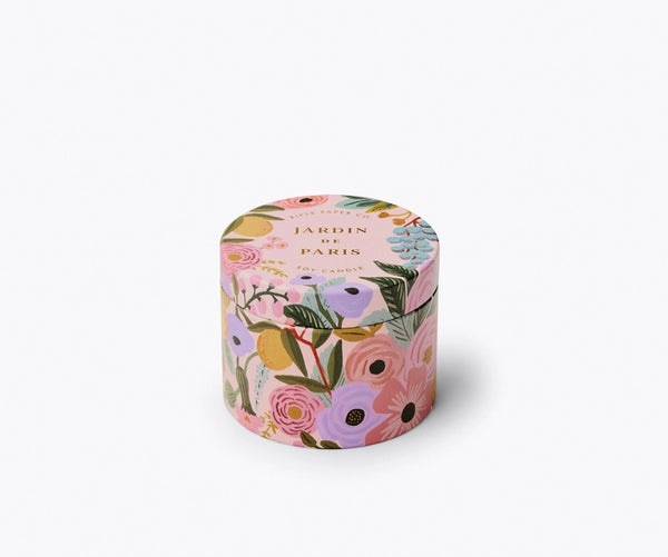 Rifle Paper Jardin De Paris 3 oz Tin Candle