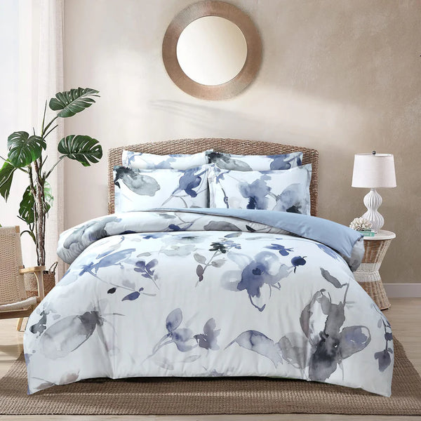 Madison Linen Summer Breeze Ocean Blue Set