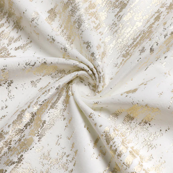 Velvet Gold Mosaic Print Tablecloth