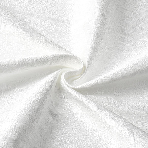 Jacquard White Wave Tablecloth