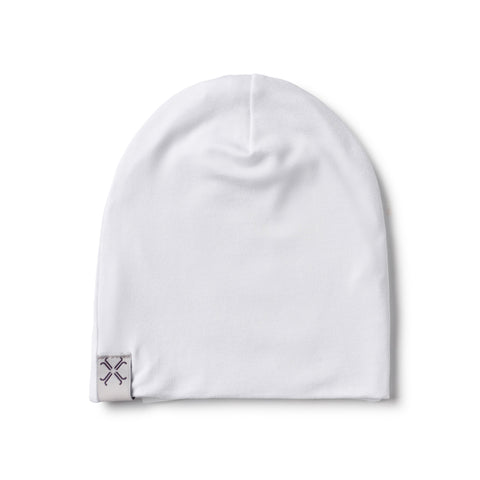 Jacqueline & Jac White Baby Beanie