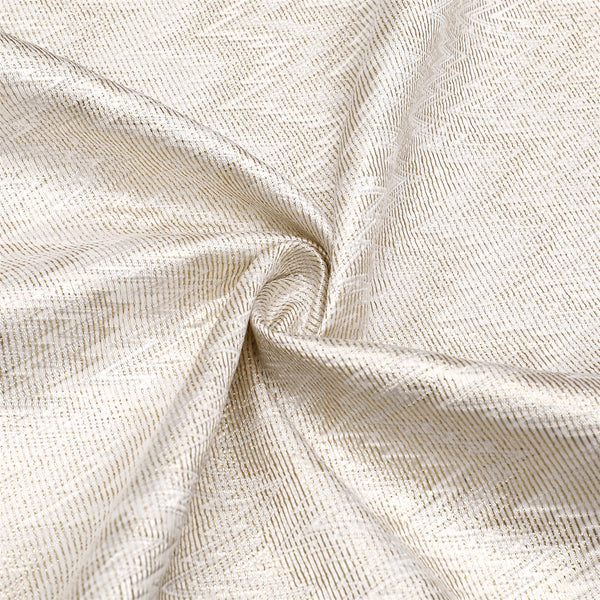 Jacquard Gold Zigzag Tablecloth